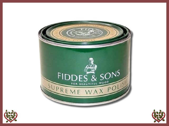 WAX ~ LIGHT WAX~ 400ML ~ FIDDES & SONS | Wood Care