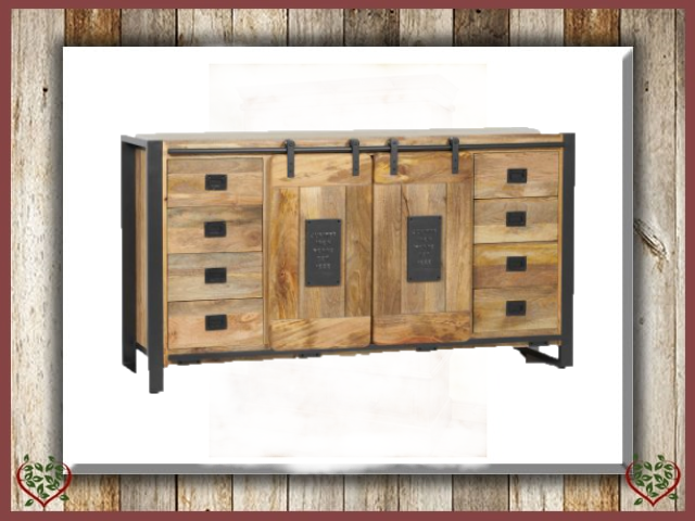 8-DRAWER SIDEBOARD ~ FORGE COLLECTION