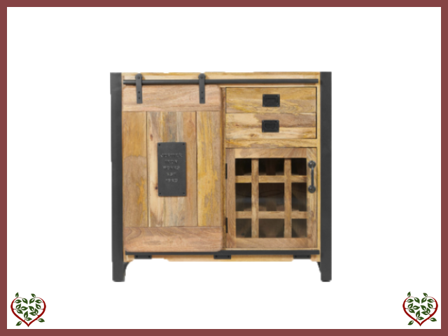 BAR CABINET ~ FORGE COLLECTION